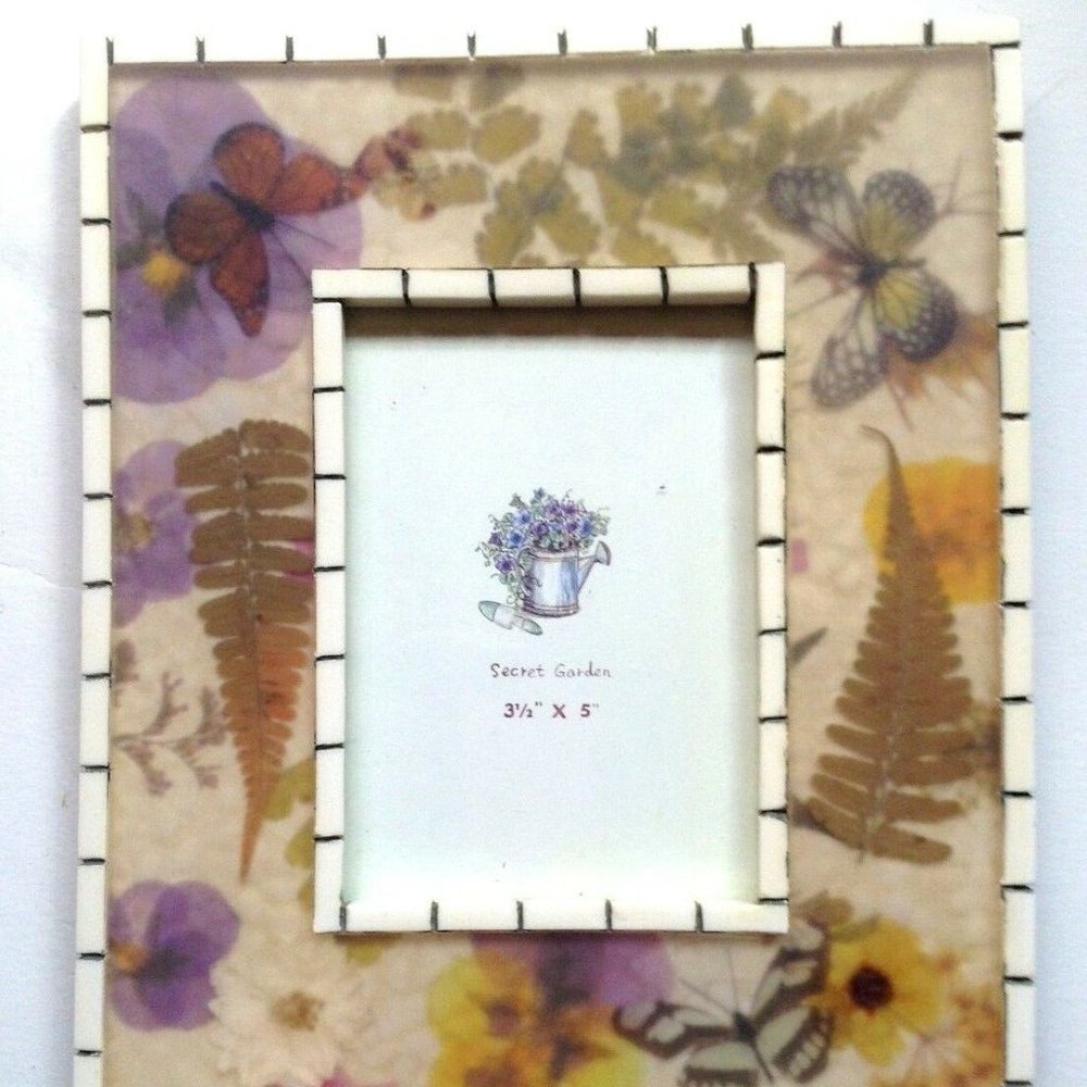 Jordan Mark Secret Garden Photo Frame 7x 8.5" for 3.5x5" Picture New in Box